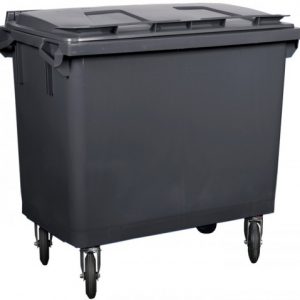 avfallsbehållare, 660 liter